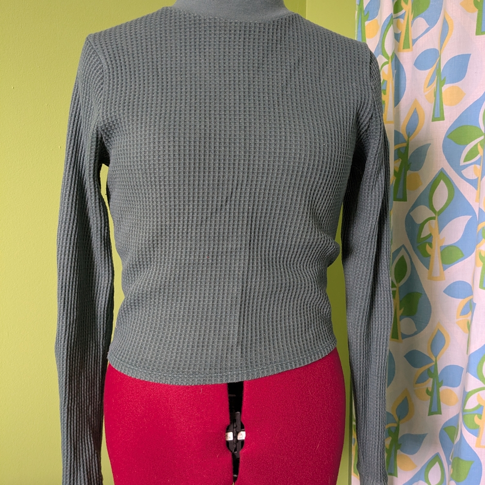 Aerie Ribbed Long Sleeve Top